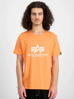 Alpha Industries Herren T-Shirt in orange