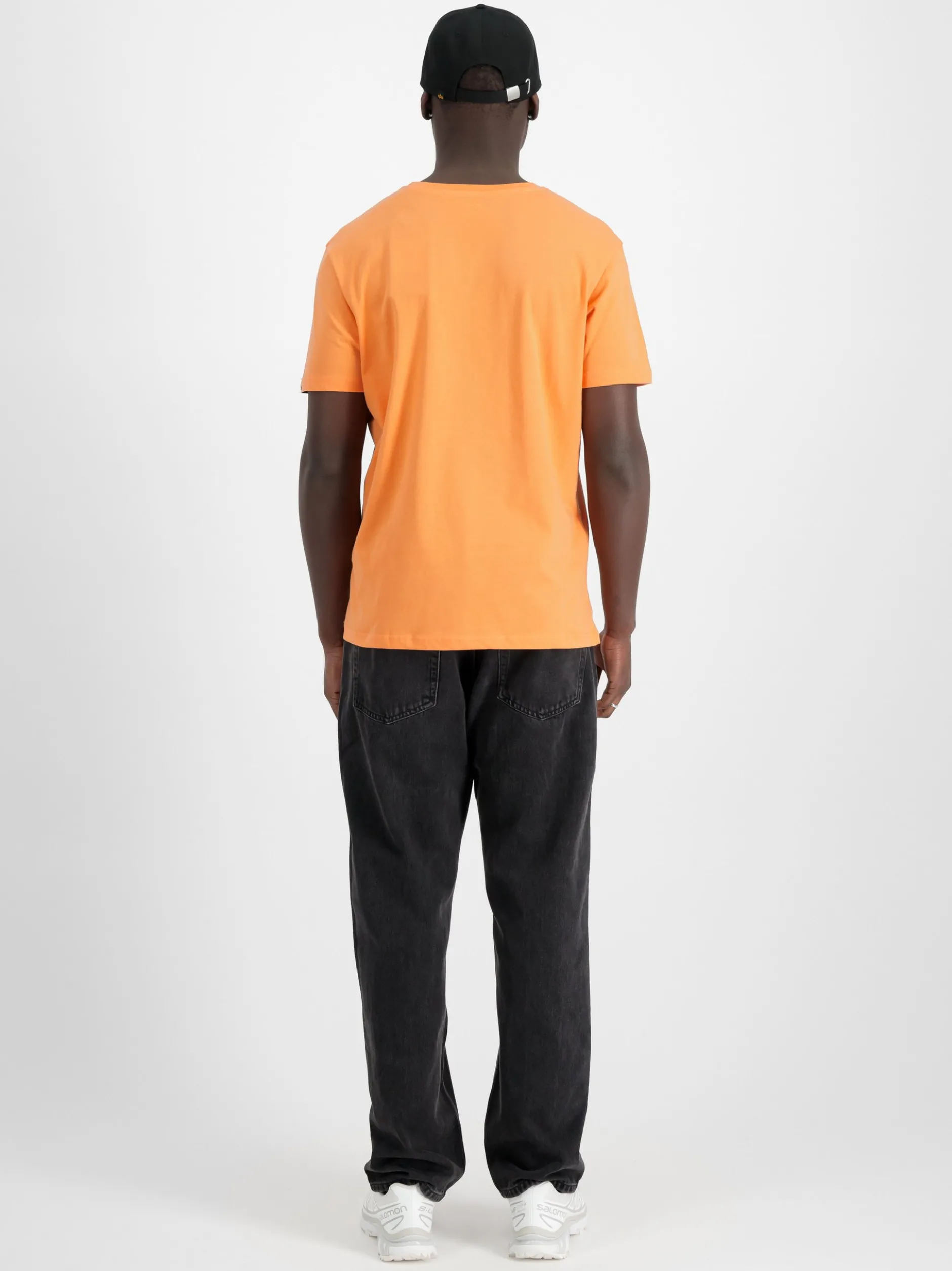 Alpha Industries Herren T-Shirt in orange