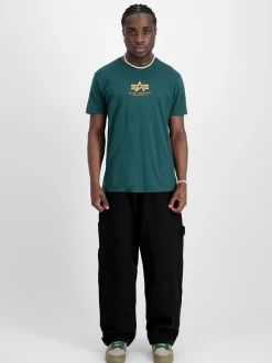 Alpha Industries Herren T-Shirt in petrol