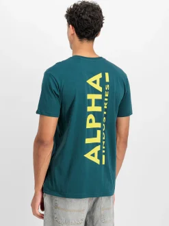 Alpha Industries Herren T-Shirt in petrol
