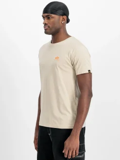 Alpha Industries Herren T-Shirt in sand
