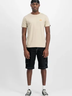 Alpha Industries Herren T-Shirt in sand