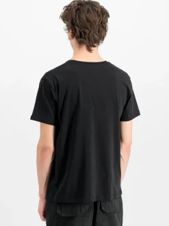 Alpha Industries Herren T-Shirt in schwarz