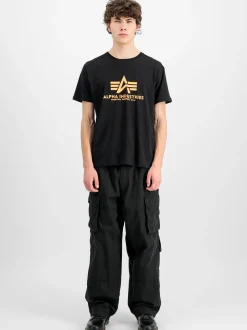Alpha Industries Herren T-Shirt in schwarz