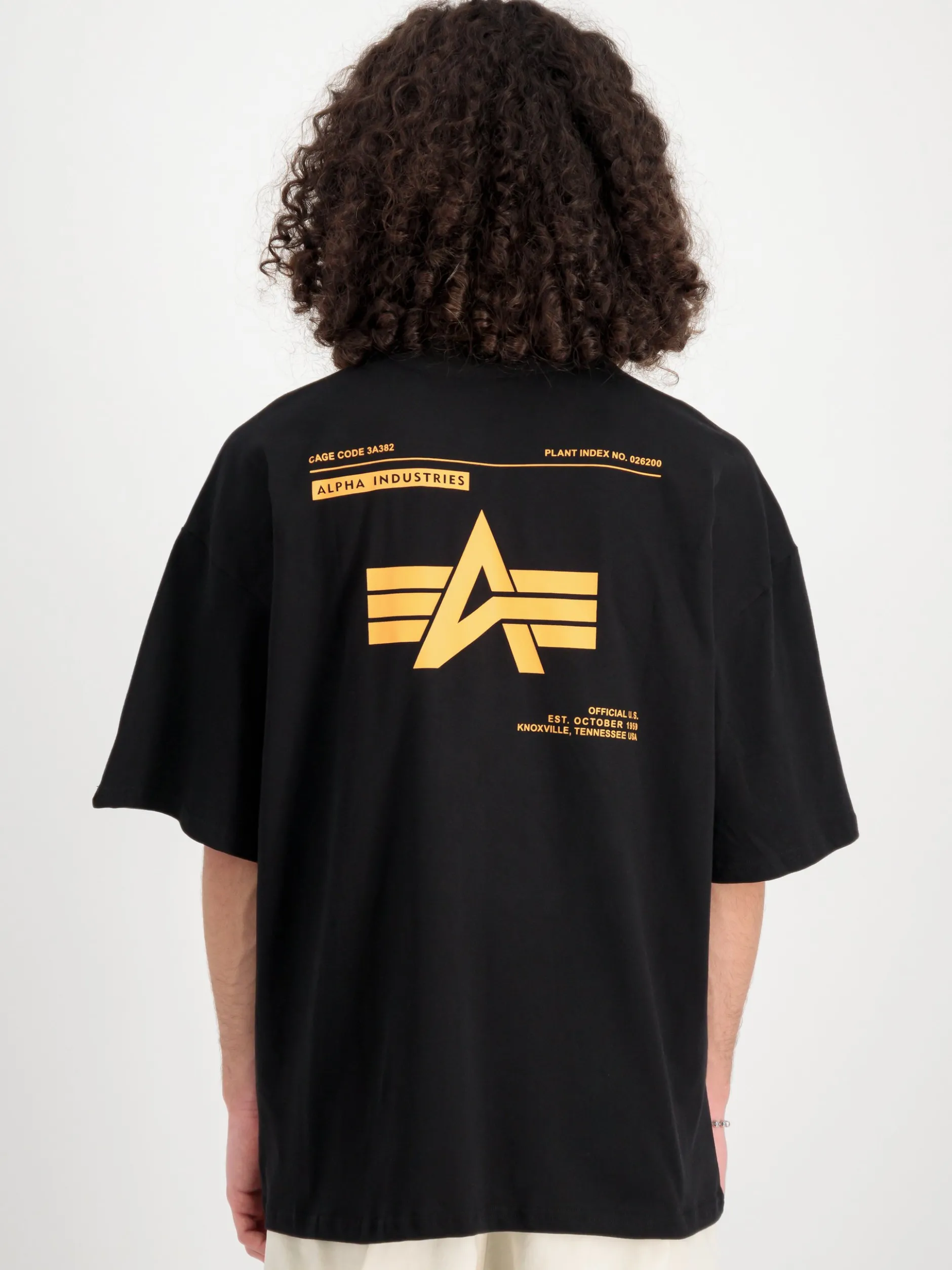 Alpha Industries Herren T-Shirt in schwarz