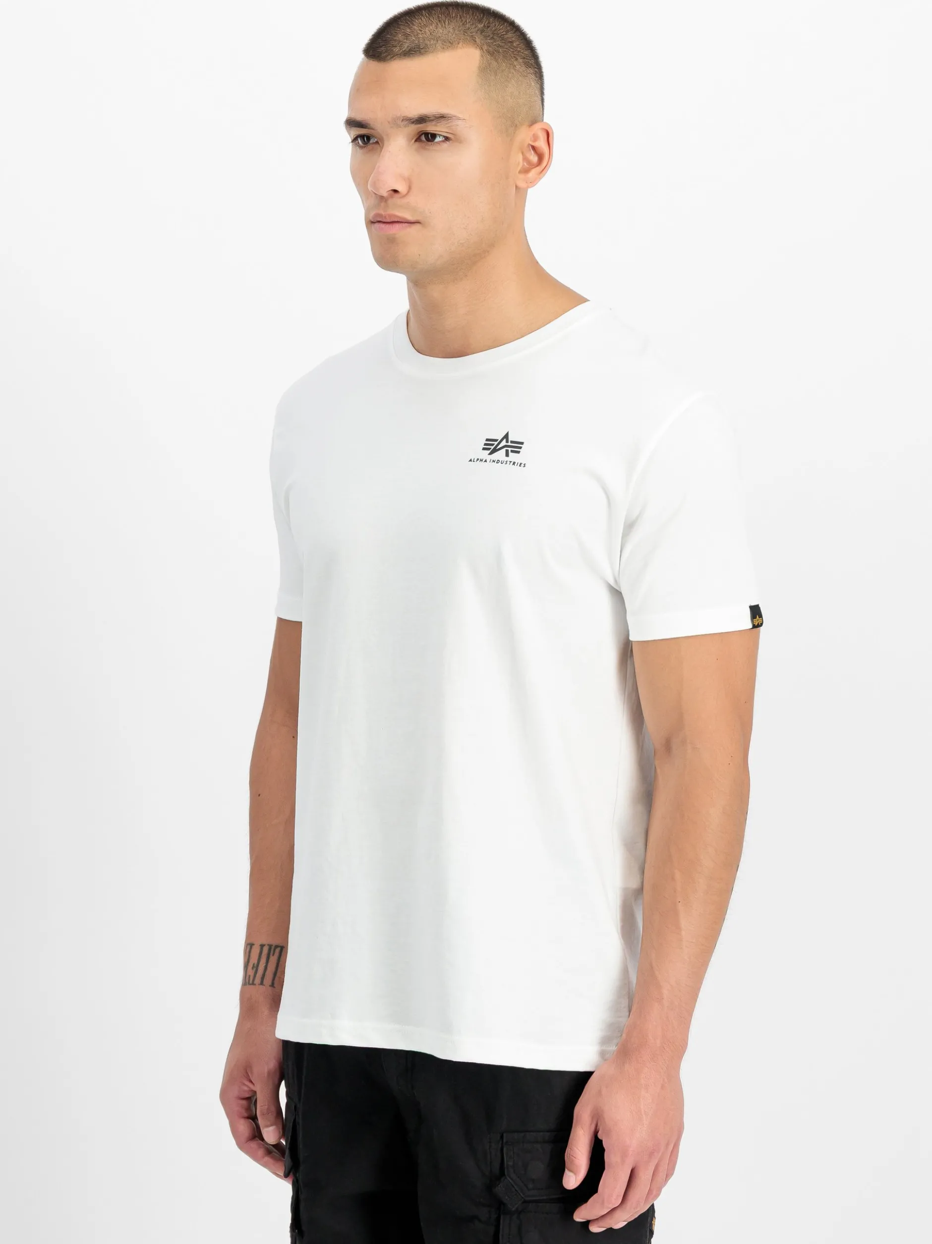 Alpha Industries Herren T-Shirt in weiß