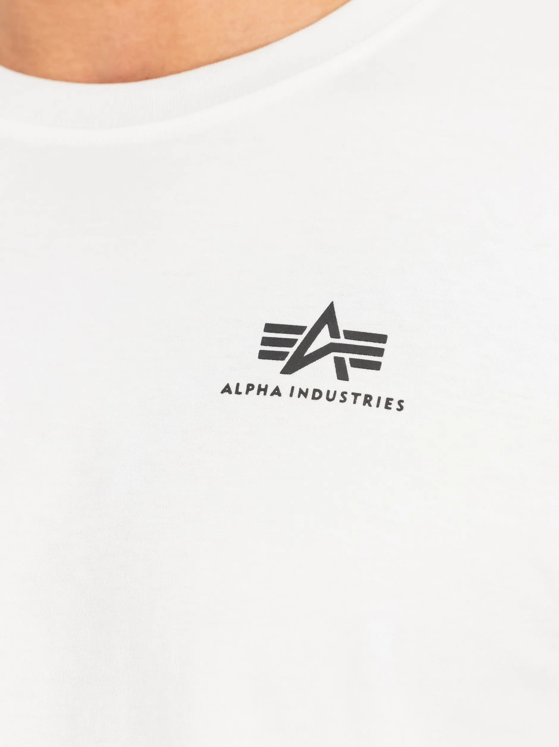 Alpha Industries Herren T-Shirt in weiß
