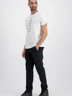 Alpha Industries Herren T-Shirt in weiß