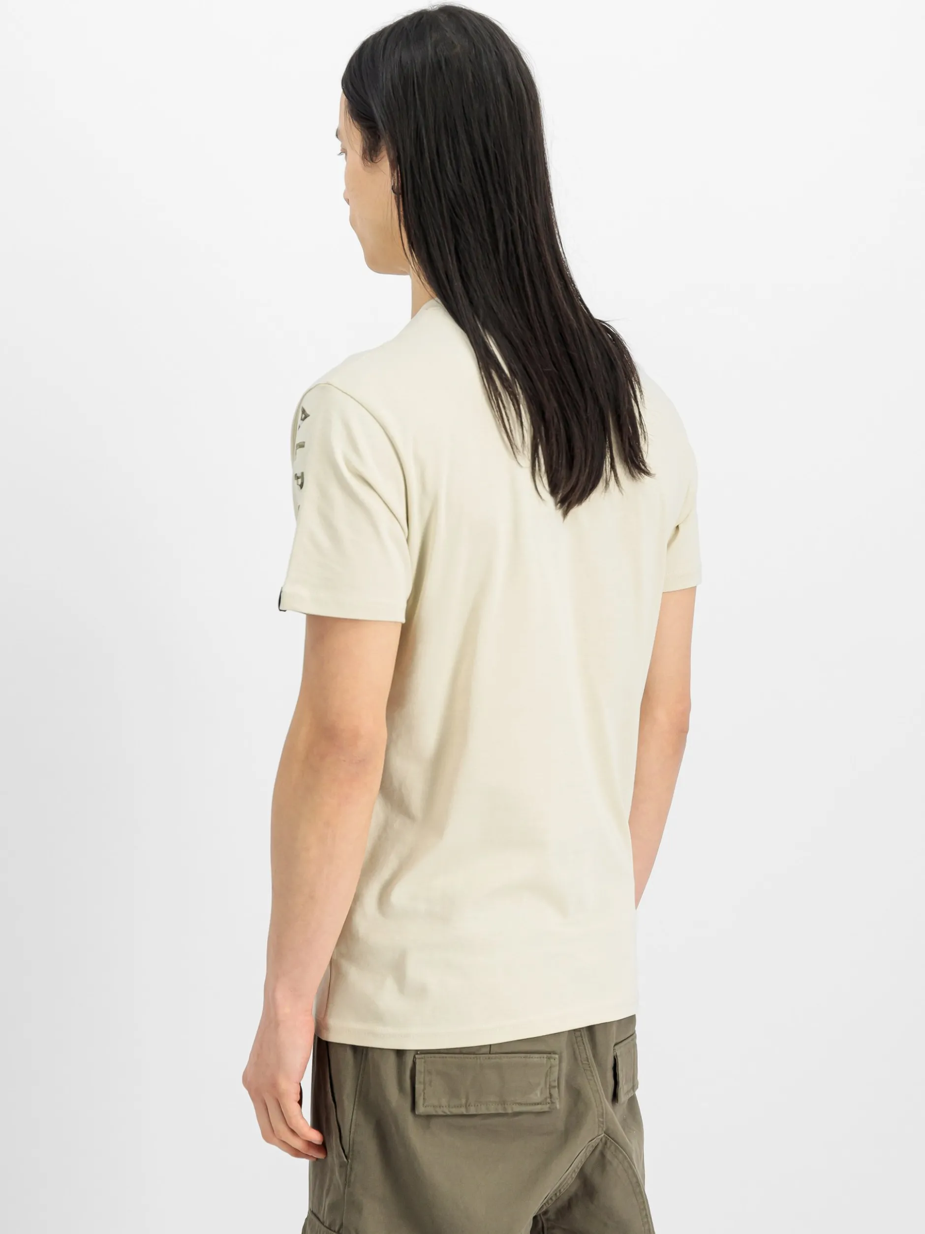 Alpha Industries Herren T-Shirt in weiß