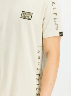 Alpha Industries Herren T-Shirt in weiß