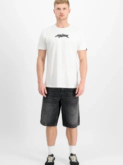 Alpha Industries Herren T-Shirt in weiß