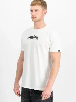 Alpha Industries Herren T-Shirt in weiß