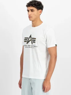 Alpha Industries Herren T-Shirt in weiß