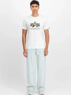 Alpha Industries Herren T-Shirt in weiß