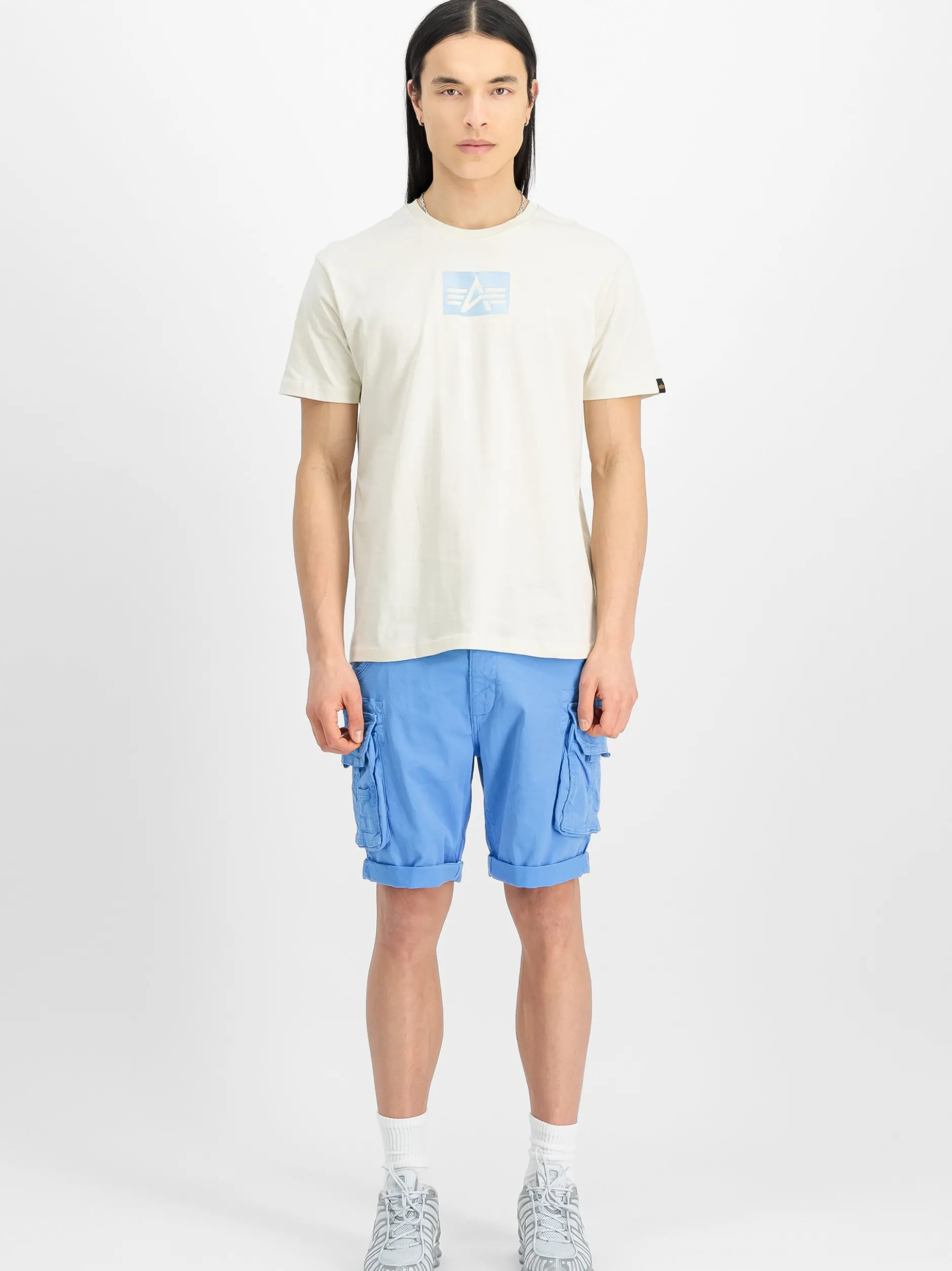Alpha Industries Herren T-Shirt in weiß