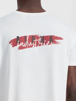 Alpha Industries Herren T-Shirt in weiß