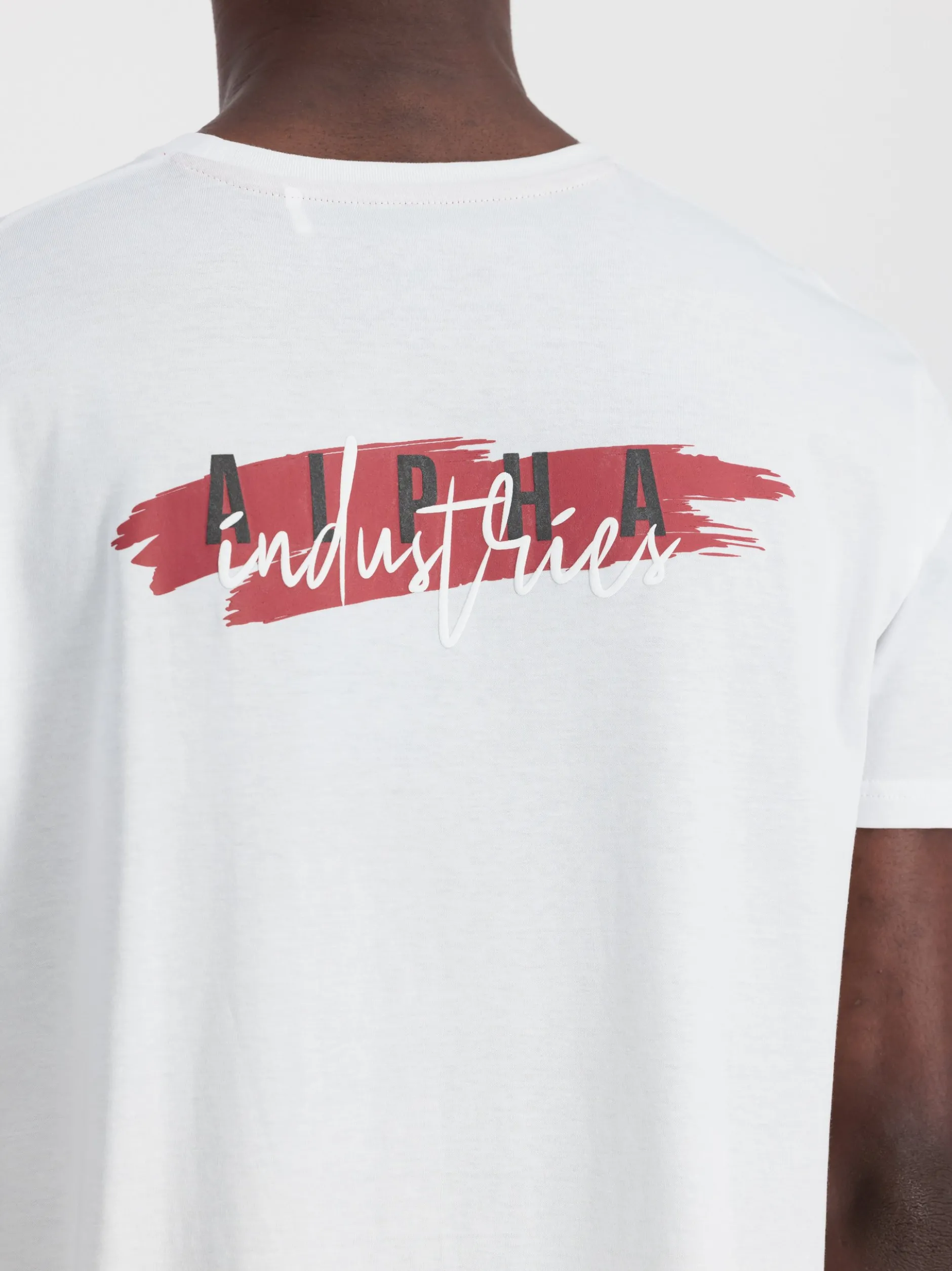 Alpha Industries Herren T-Shirt in weiß