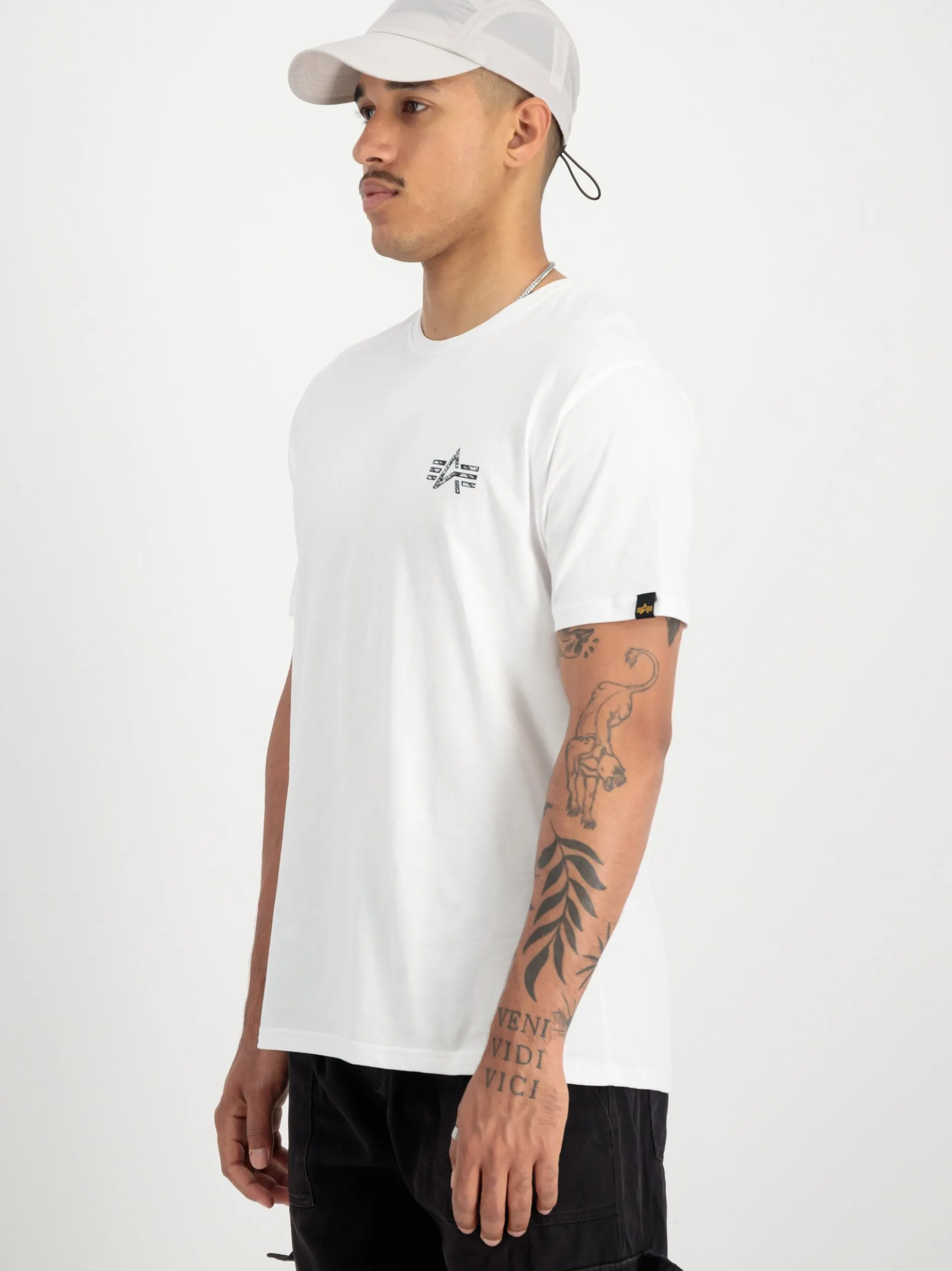 Alpha Industries Herren T-Shirt in weiß