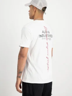 Alpha Industries Herren T-Shirt in weiß