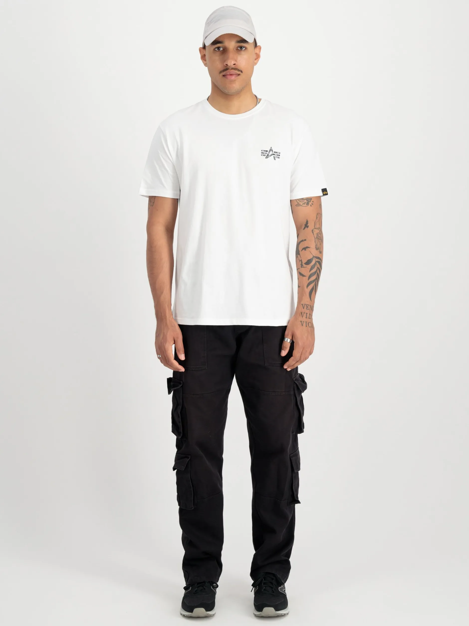 Alpha Industries Herren T-Shirt in weiß