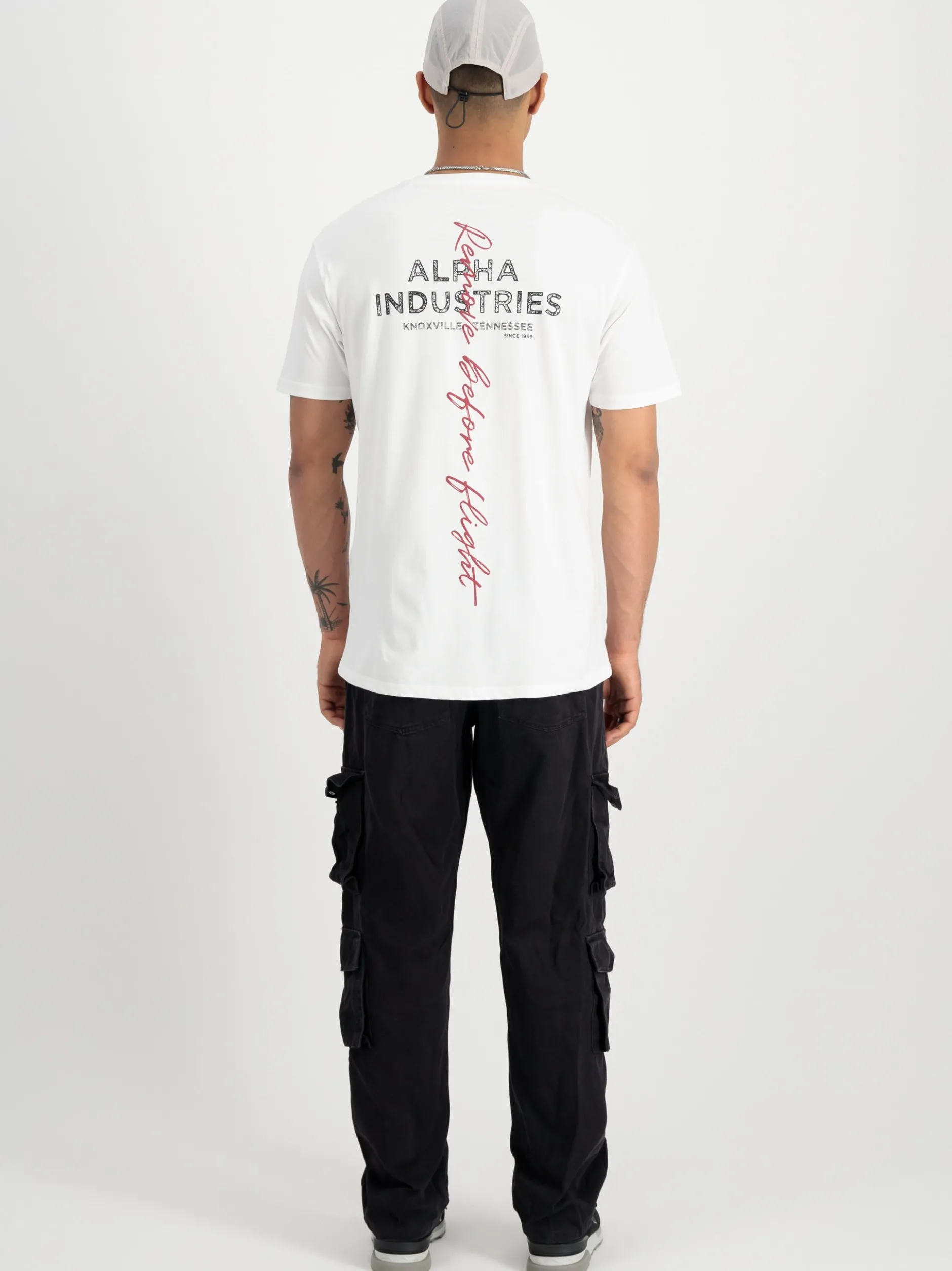 Alpha Industries Herren T-Shirt in weiß