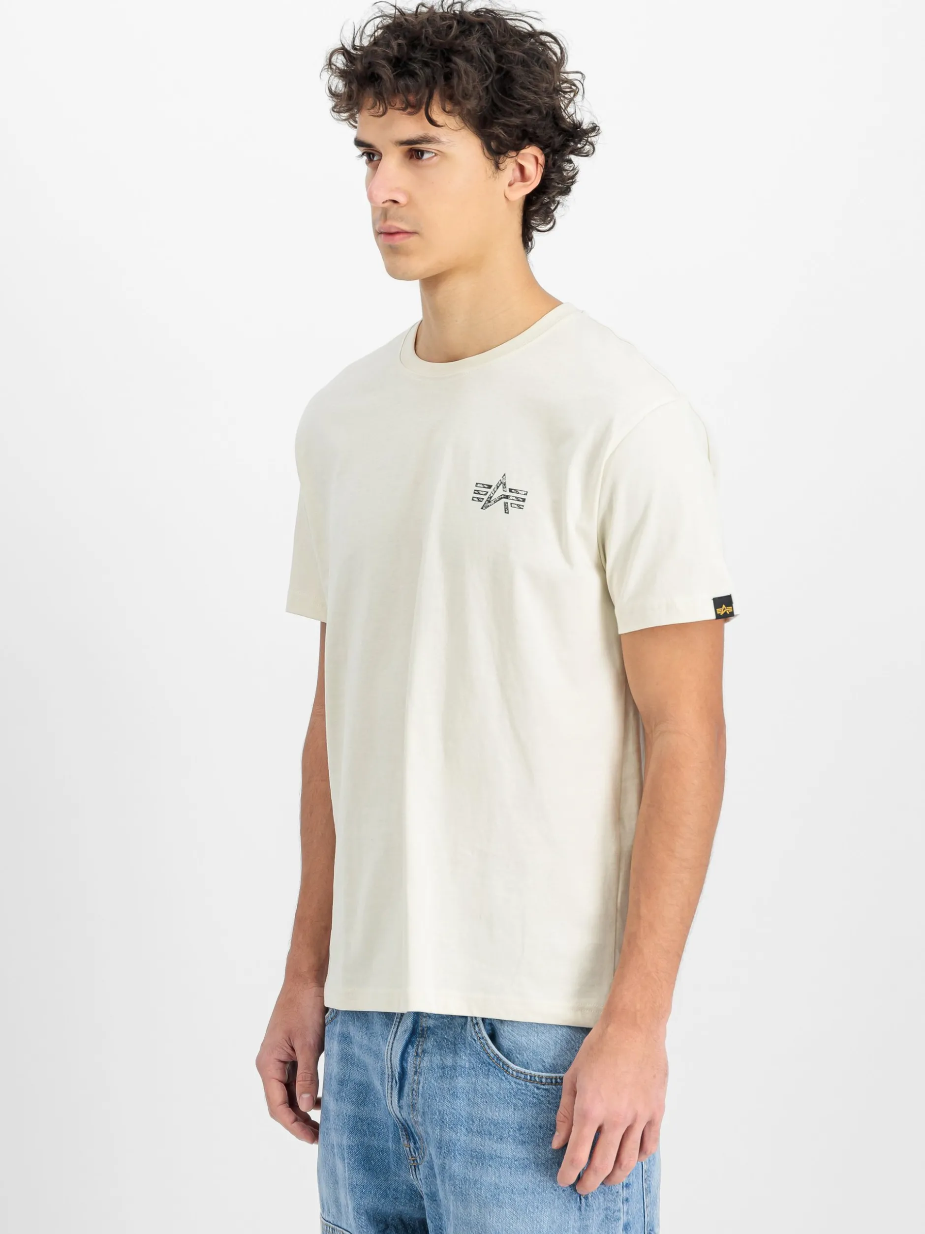 Alpha Industries Herren T-Shirt in weiß