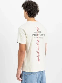 Alpha Industries Herren T-Shirt in weiß