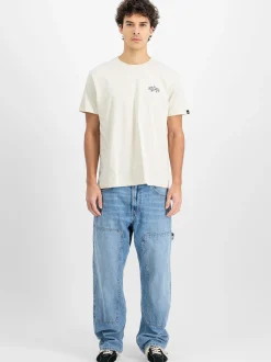 Alpha Industries Herren T-Shirt in weiß