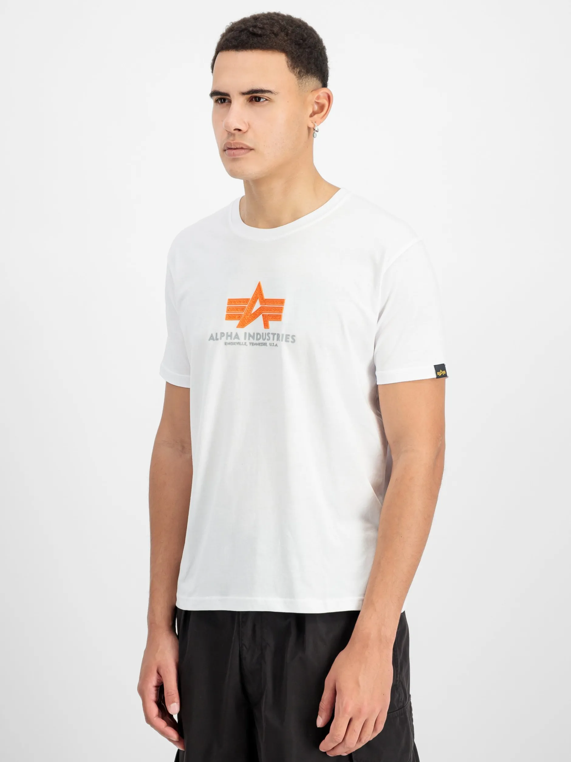 Alpha Industries Herren T-Shirt in weiß