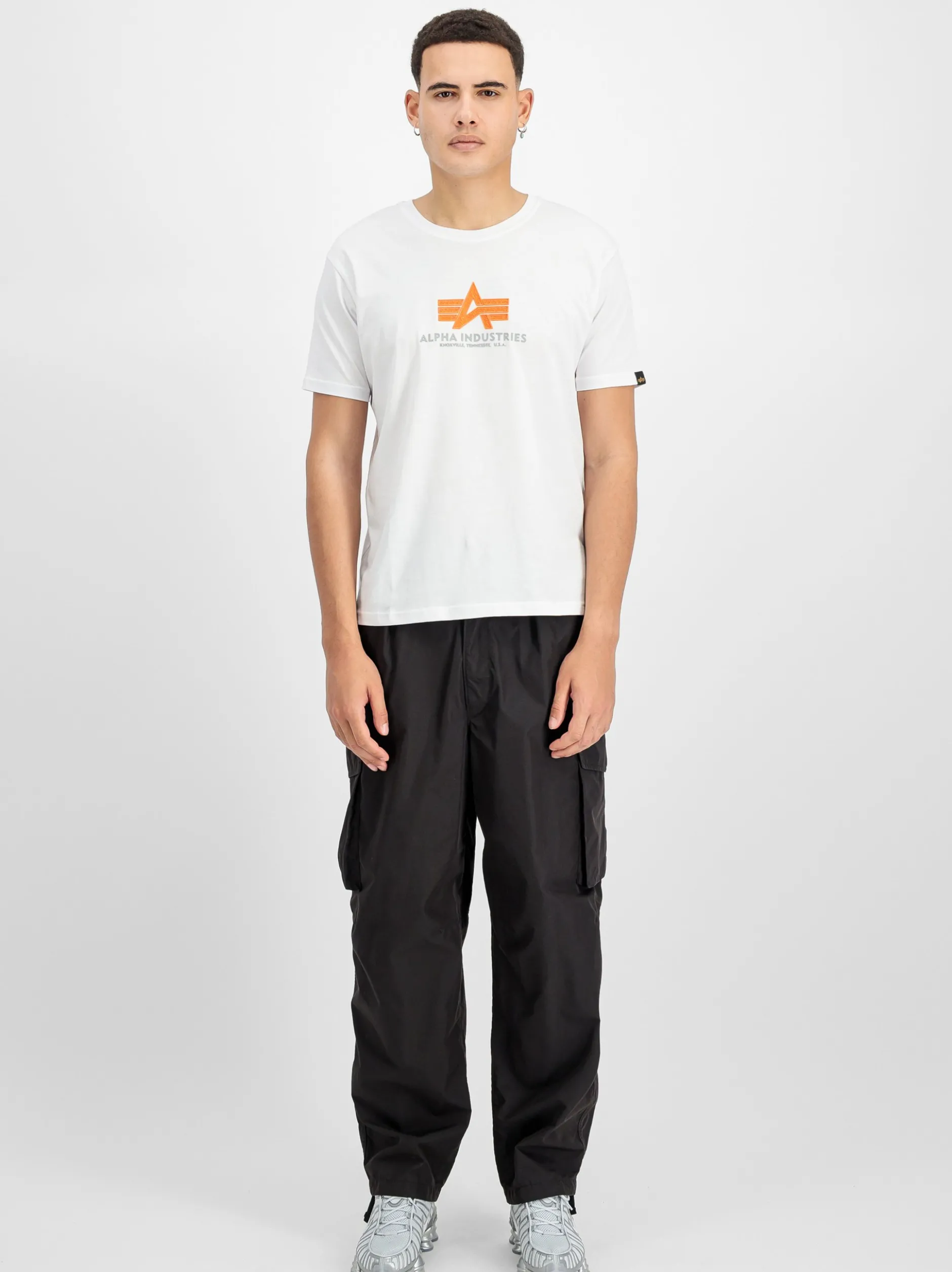 Alpha Industries Herren T-Shirt in weiß