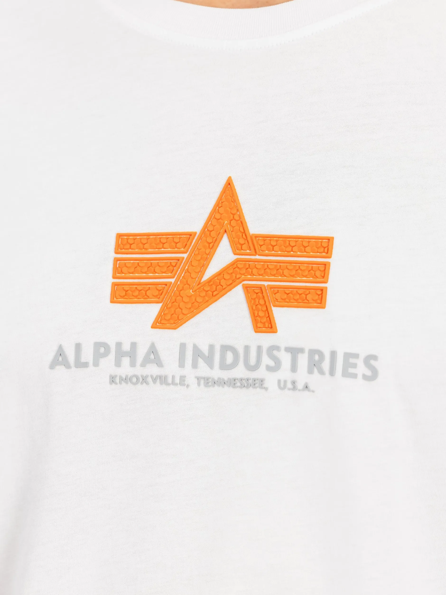 Alpha Industries Herren T-Shirt in weiß