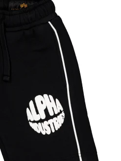 Alpha Industries Kinder kurze Hose in schwarz