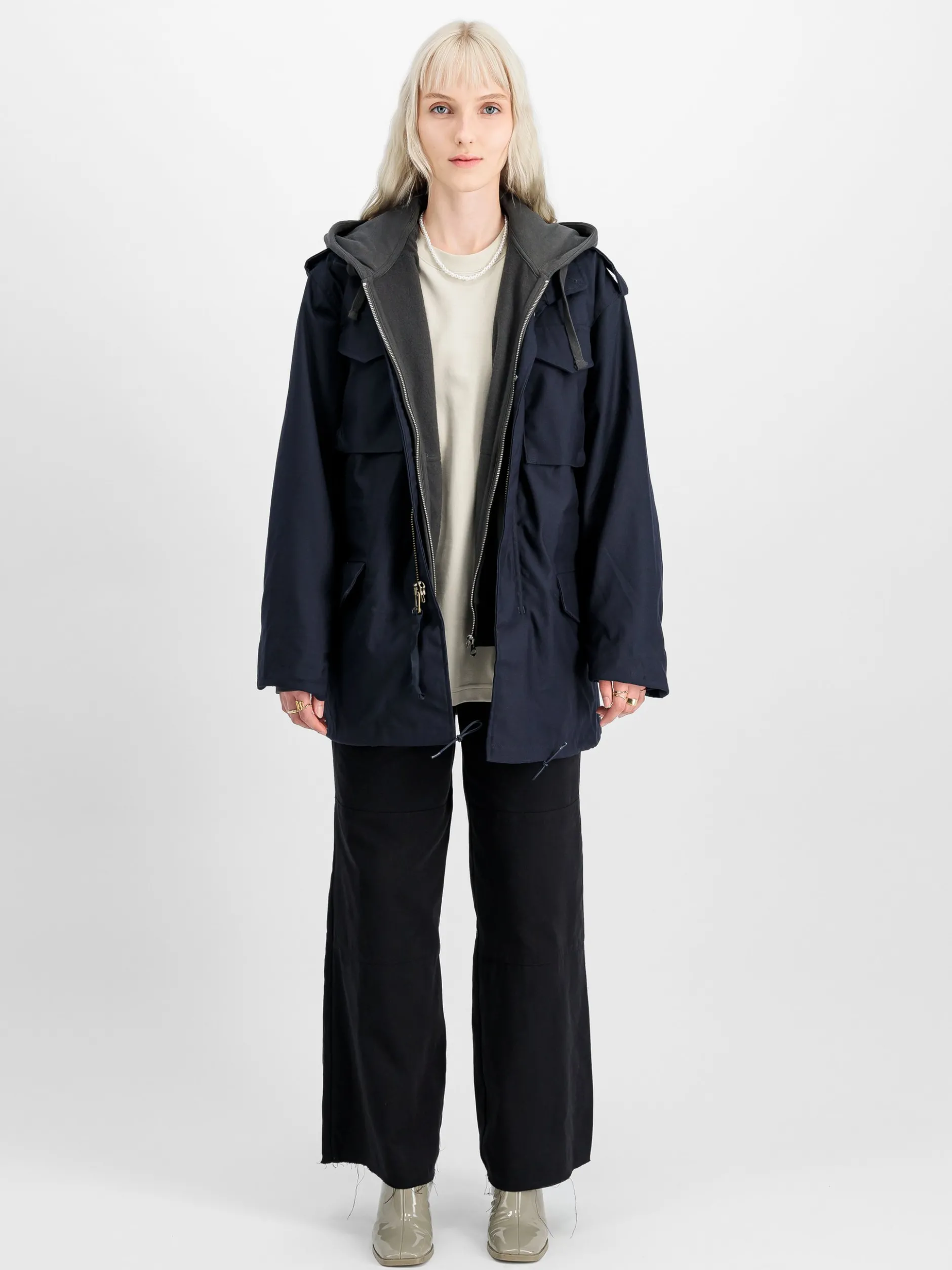 Alpha Industries Unisex Übergangsjacke in marine