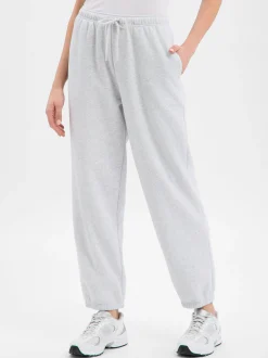 american vintage Damen Jogginghose - Baptown in hellgrau