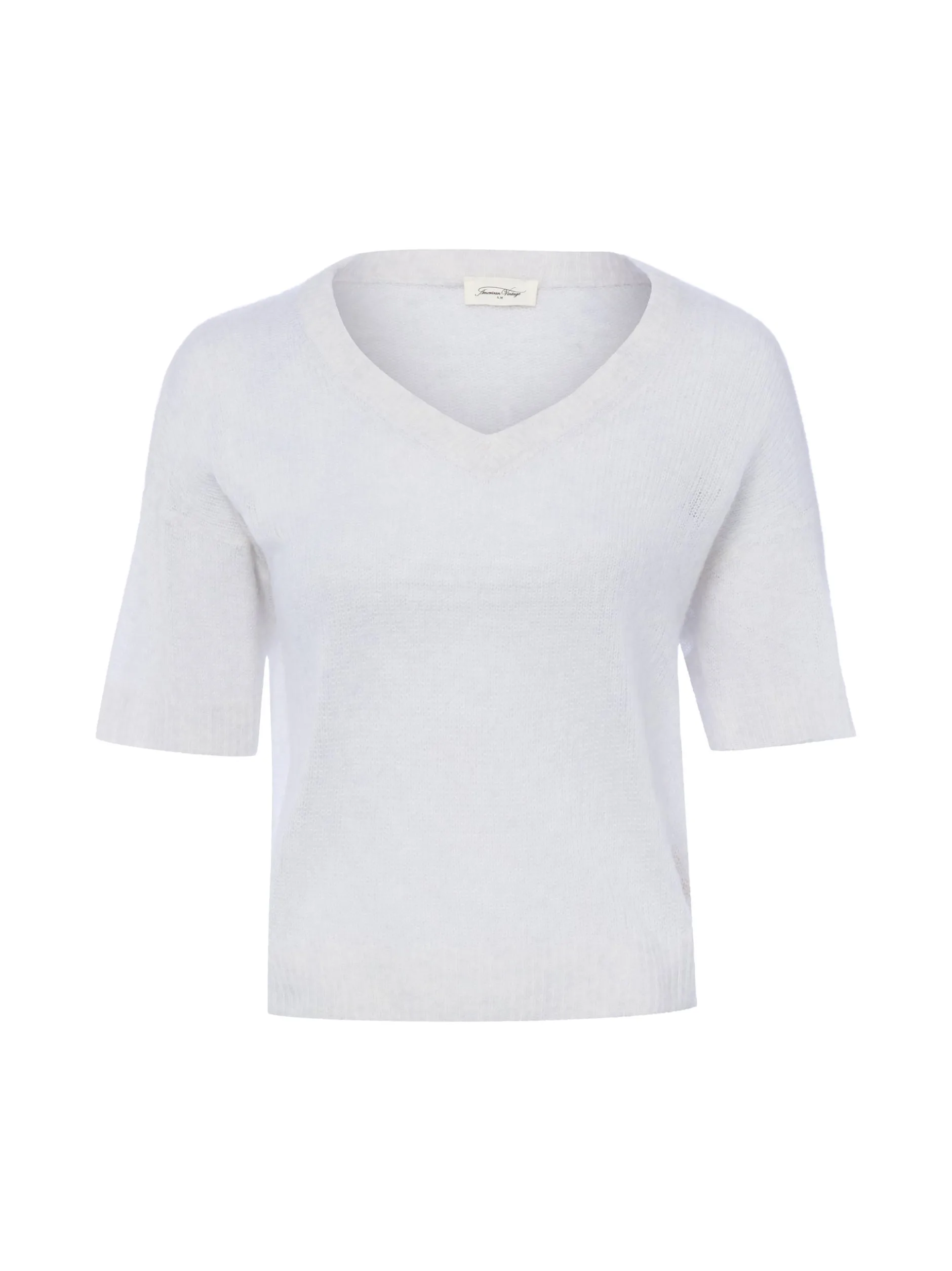 american vintage Damen Strickpullover in weiß