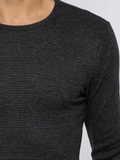 Ammann Herren Unterhemd Jeans Feinripp in grau