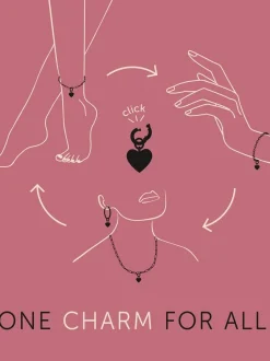 amor Damen Charm in silber