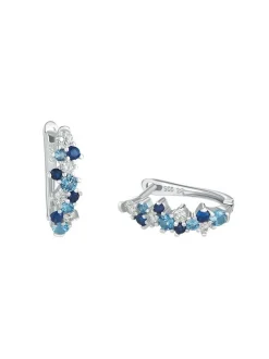 amor Damen Creolen in silber