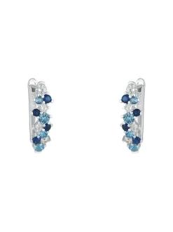 amor Damen Creolen in silber