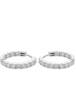 amor Damen Creolen in silber