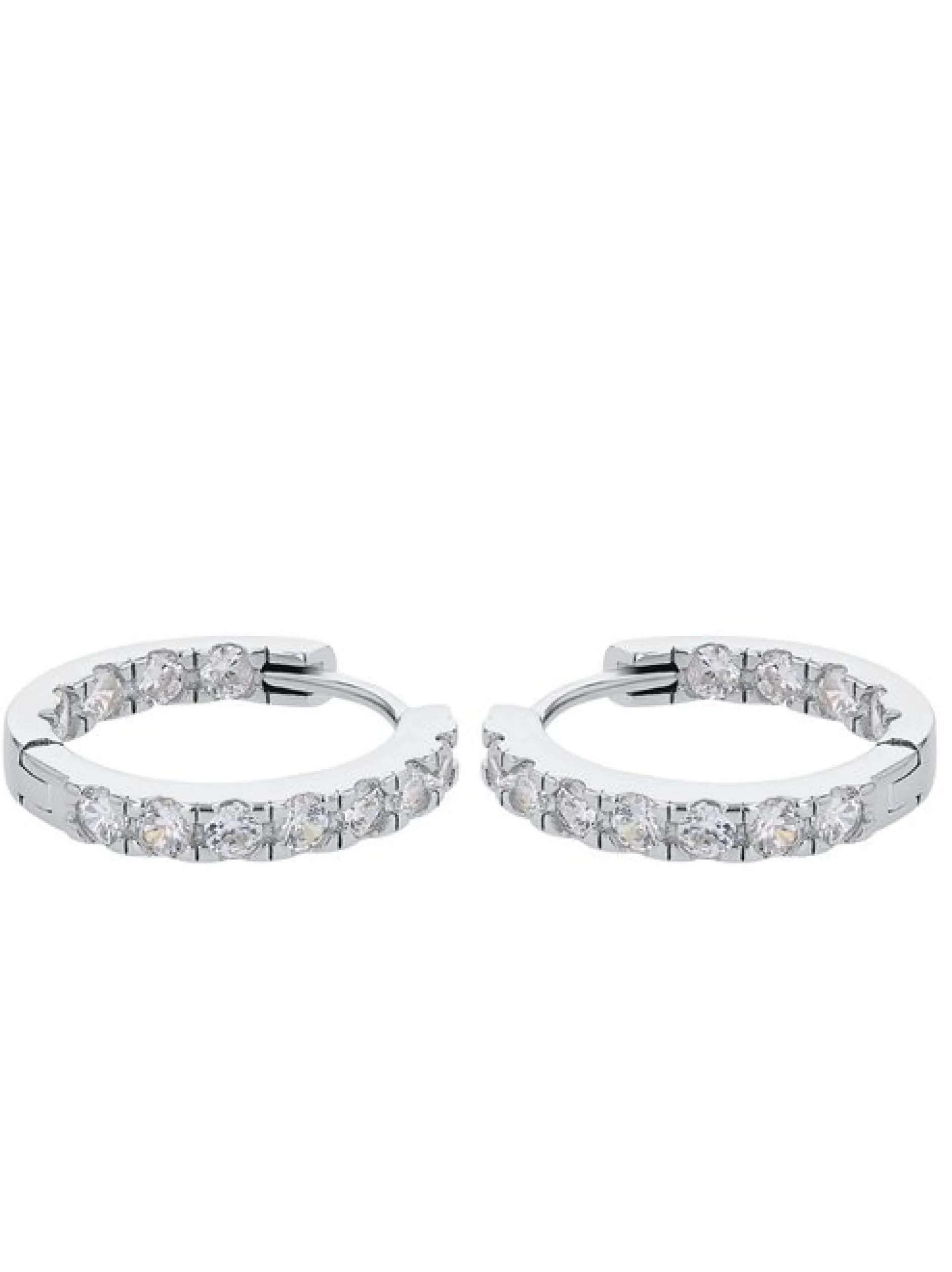 amor Damen Creolen in silber