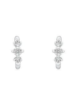 amor Damen Creolen in silber