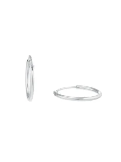 amor Damen Creolen in silber