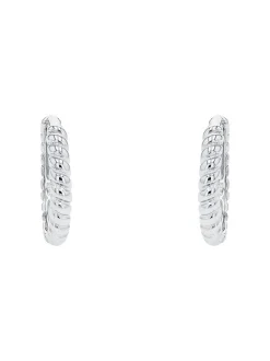 amor Damen Creolen in silber