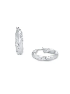 amor Damen Creolen in silber