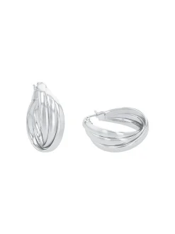 amor Damen Creolen in silber