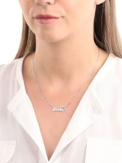 amor Damen Kette mit Anhänger in silber