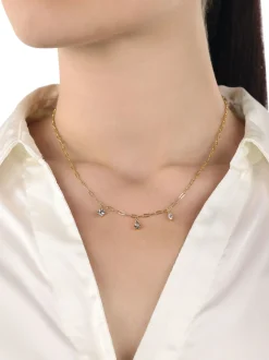 amor Damen Kette mit Anhänger in gold