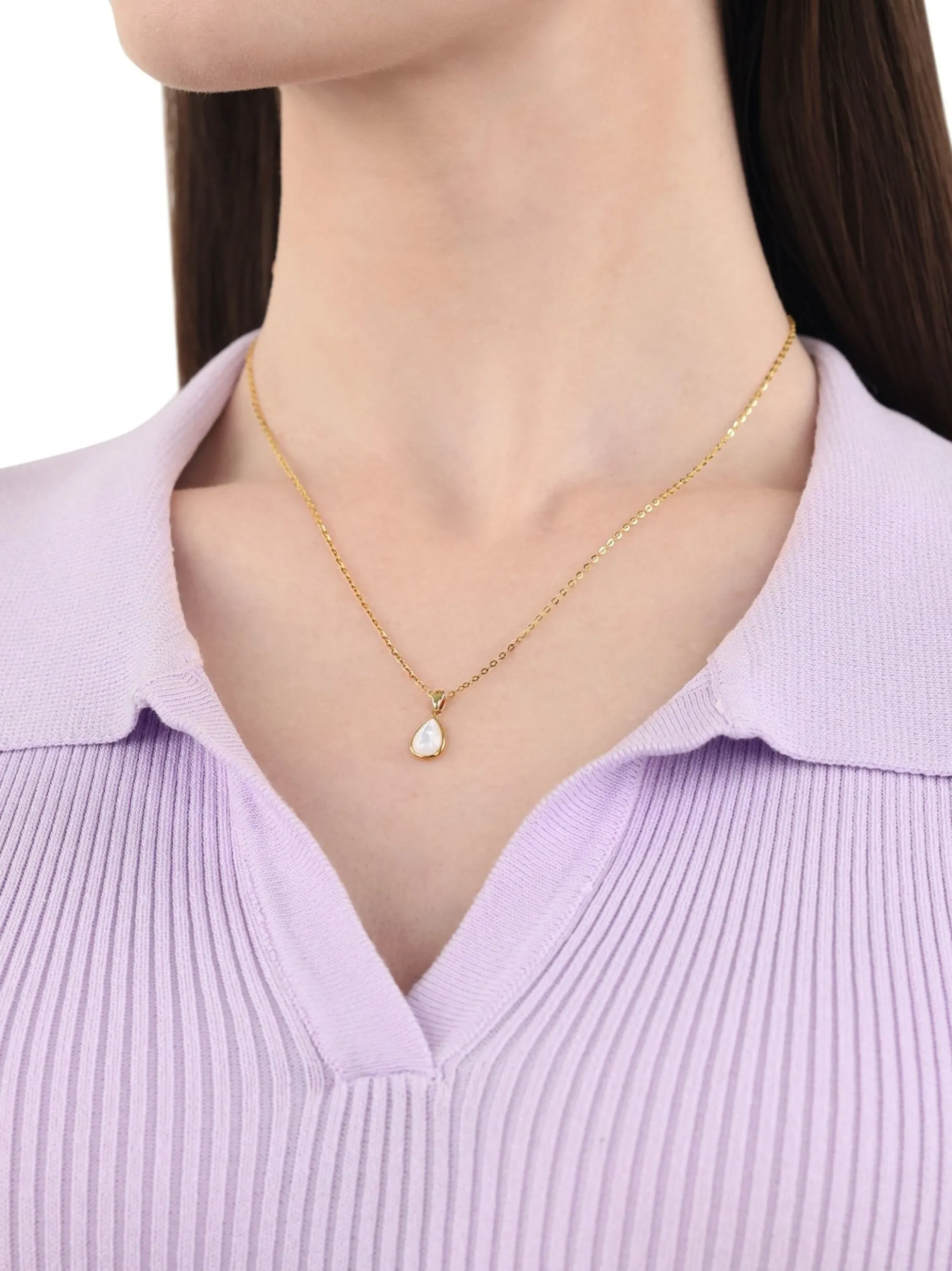 amor Damen Kette mit Anhänger in gold