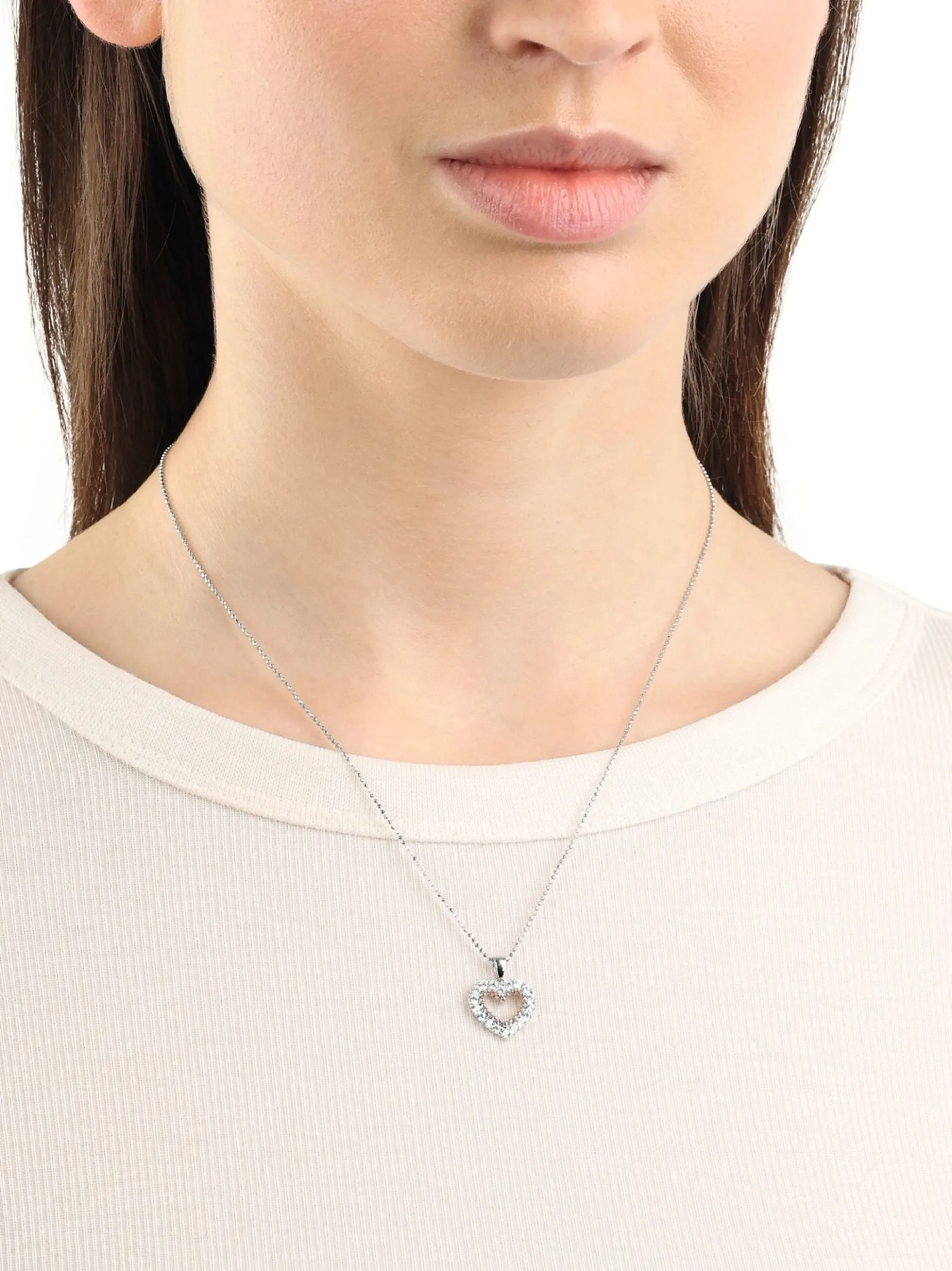 amor Damen Kette mit Anhänger in mehrfarbig